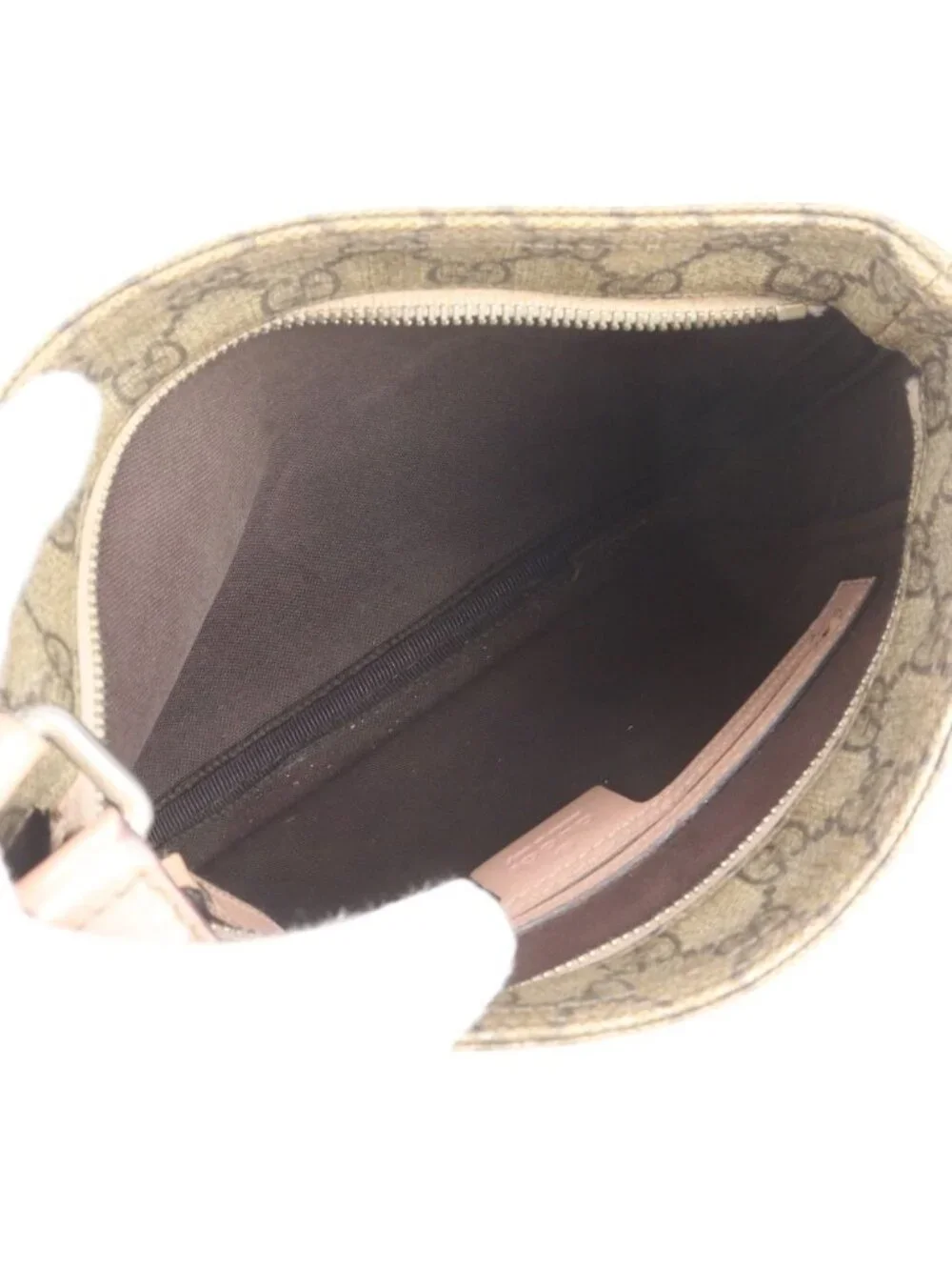Gucci GG Supreme Leather Shoulder Bag Crossbody Hand